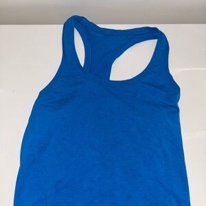 Lululemon Athletica Vibrant Blue Tank Top